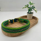 collier en paracorde vert