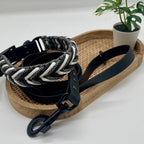 Collier paracorde pour chien tressage "Suisse"