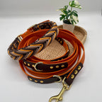 Collier paracorde pour chien tressage "Suisse"
