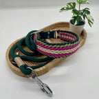 Collier paracorde pour chien tressage "Espagne"