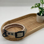 Collier paracorde pour petit chien tressage "Grèce"