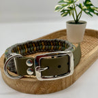 Collier paracorde pour chien tressage "Prêt à partir" - Biarritz