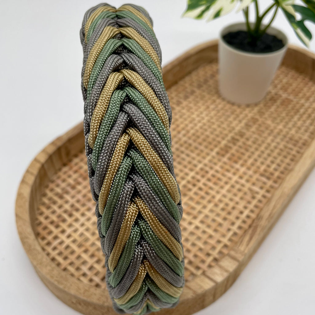 Collier paracorde pour chien tressage "Prêt à partir" - Biarritz