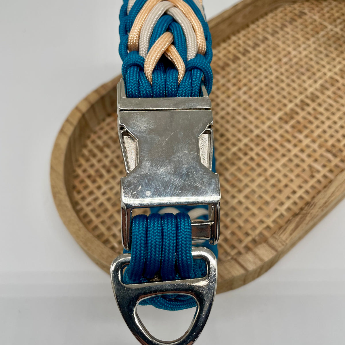 Collier paracorde pour chien tressage "Prêt à partir" - Cartagena