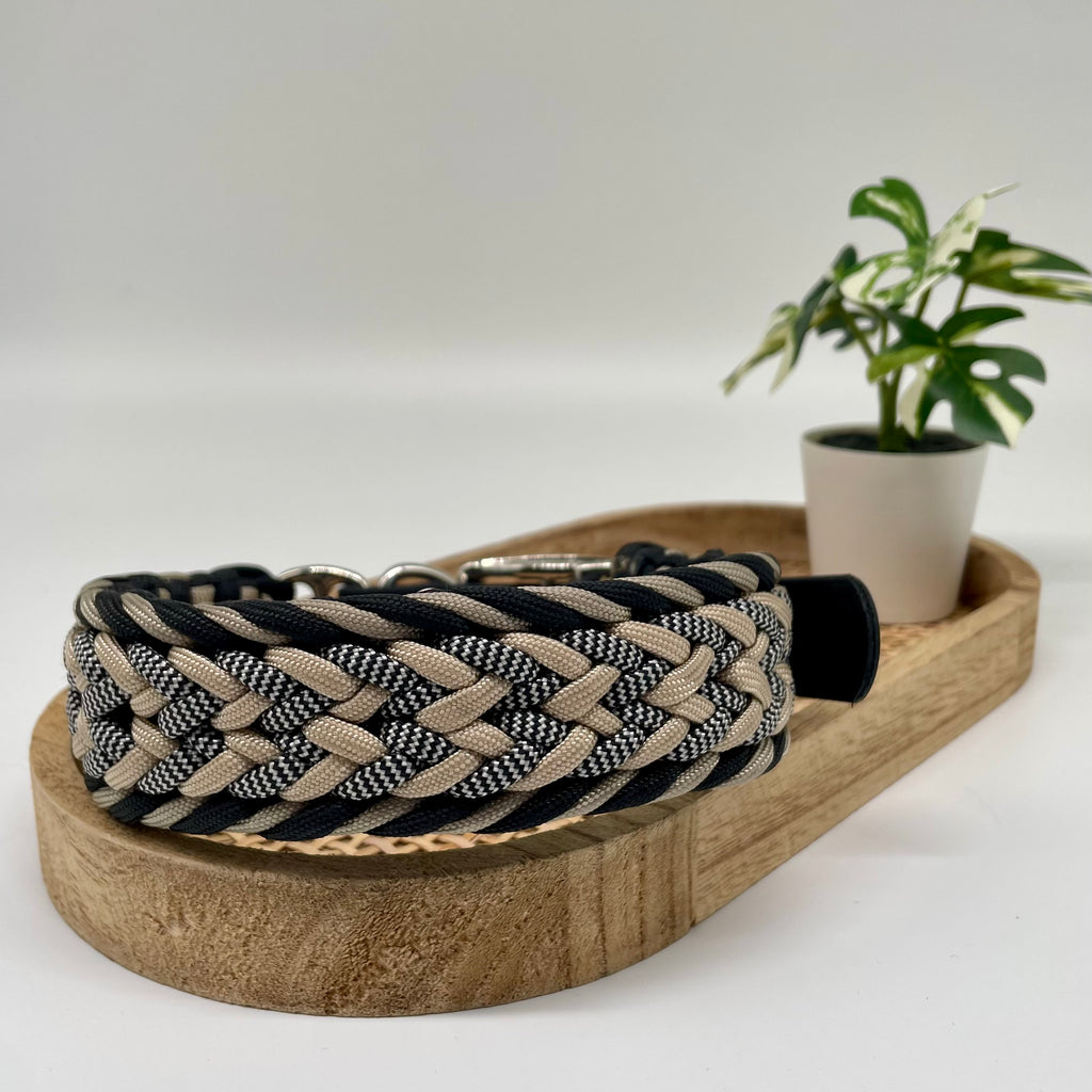 Collier paracorde pour chien tressage "Prêt à partir" - Copenhague