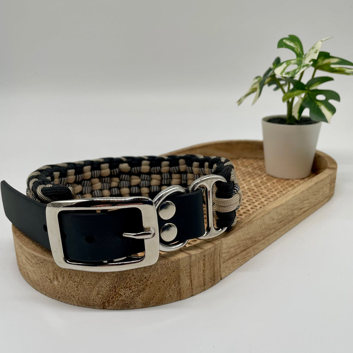 Collier paracorde pour chien tressage "Prêt à partir" - Copenhague
