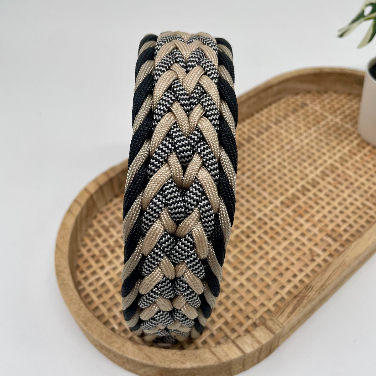 Collier paracorde pour chien tressage "Prêt à partir" - Copenhague