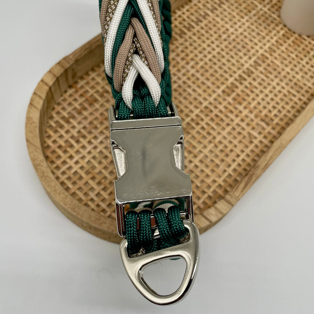 Collier paracorde pour chien tressage "Prêt à partir" - Cortina