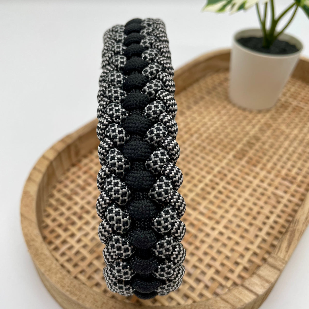 Collier paracorde pour chien tressage "Prêt à partir" - Tokyo