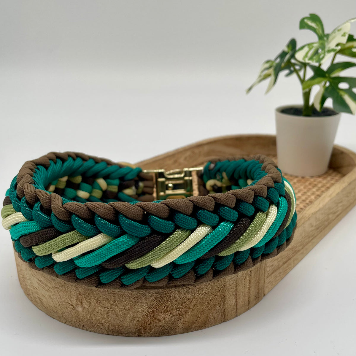 Collier paracorde pour chien tressage "Prêt à partir" - Tulum