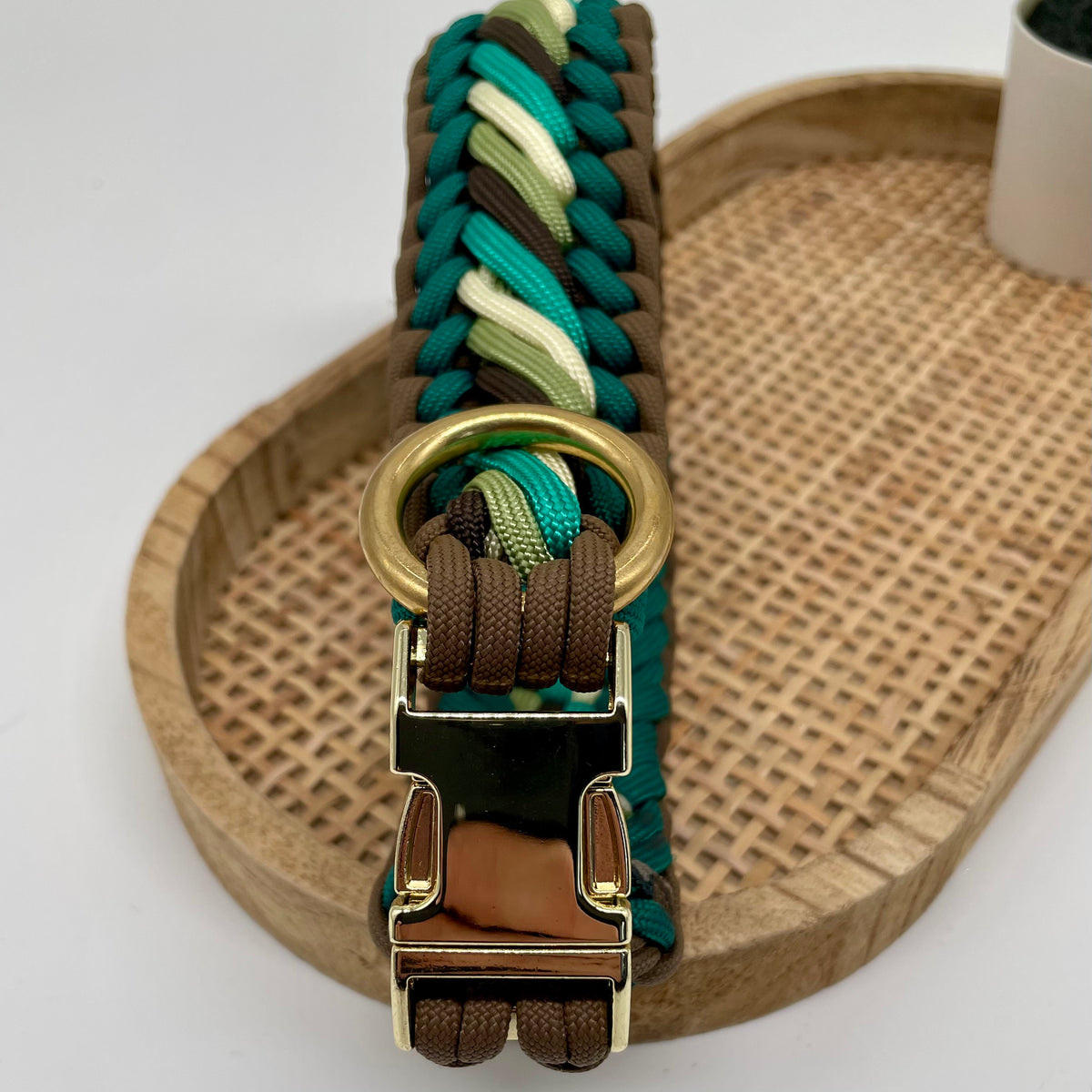 Collier paracorde pour chien tressage "Prêt à partir" - Tulum