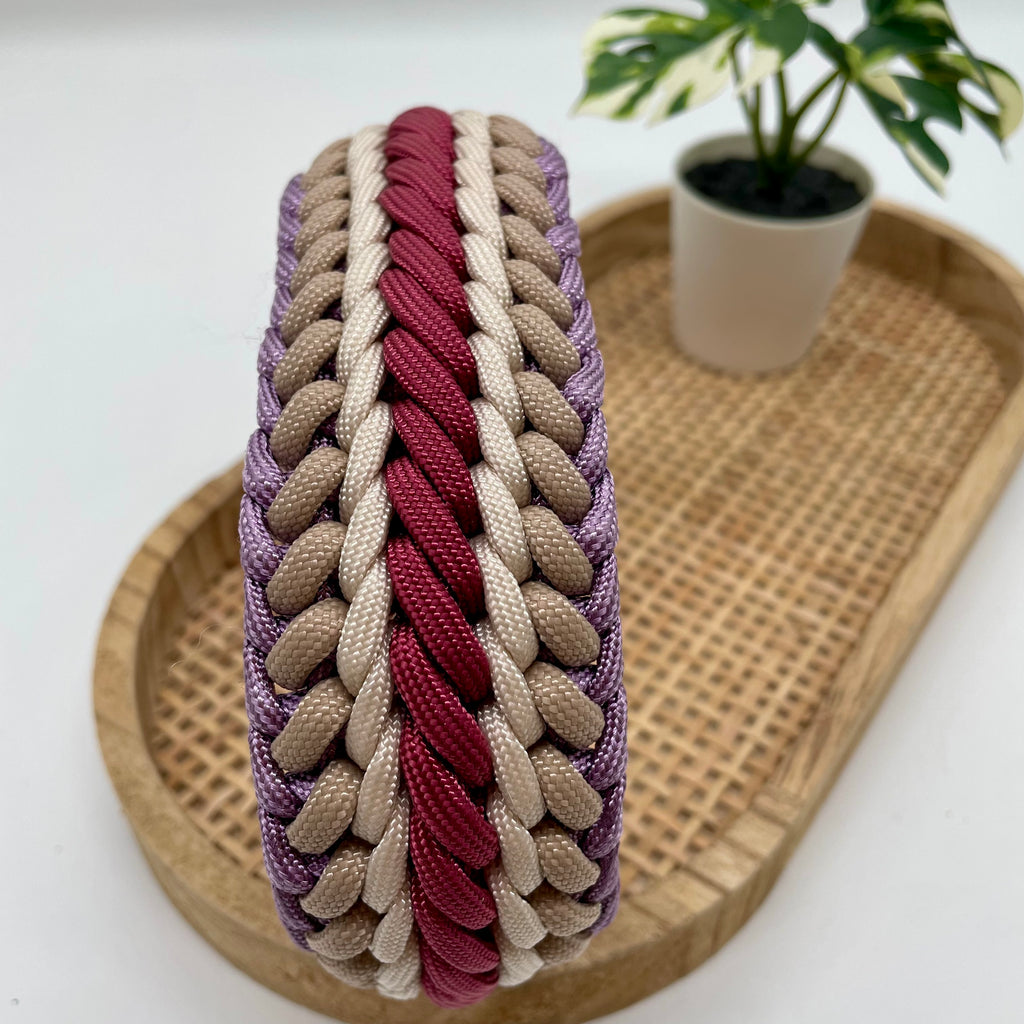 Collier paracorde pour chien tressage "Prêt à partir" - Vérone